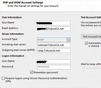 Image result for Telkom Outgoing Mail Server Settings