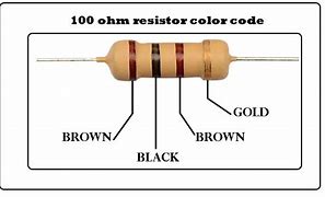Image result for 100K Ohm Resistor Color Code