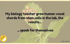 Image result for Biology Teacher Jokes