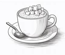 Image result for Hot Cocoa Drawing