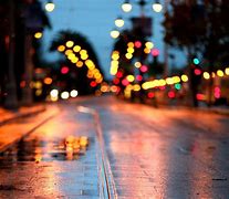 Image result for Raining City Street at Night