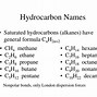 Image result for Common Hydrocarbons