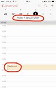 Image result for iPhone Calendar List View