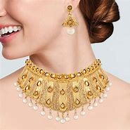 Image result for Flower Choker Necklace