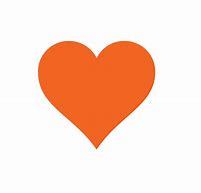 Image result for Orange Heart Shape