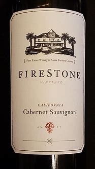 Image result for Firestone Cabernet Sauvignon