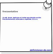 Image result for frecuentativo