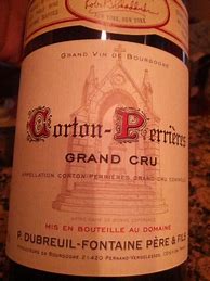 Image result for P Dubreuil Fontaine Corton Perrieres