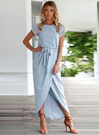 Image result for Maxi Dresses with Short Sleeves