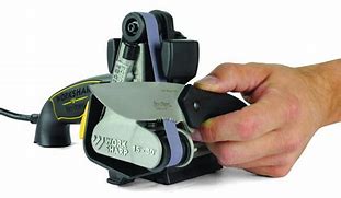 Image result for How to Use a Work Sharp Sharpener