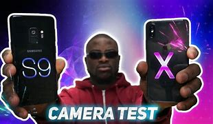 Image result for Samsung S9 vs iPhone X Camera Test