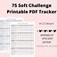Image result for 75 Soft Challenge Printalbe
