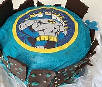 Image result for Easy Batman Birthday Cake
