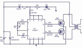 Image result for Simple Inverter Circuit