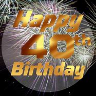 Image result for Happy 40th Birthday E-cards