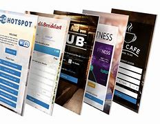 Image result for Wi-Fi Splash Page Template