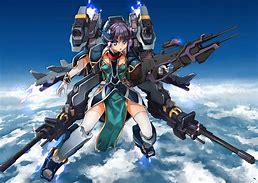 Image result for Anime Mecha Girl Characters