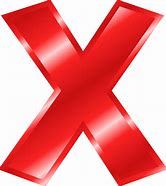 Image result for Letter X Clip Art