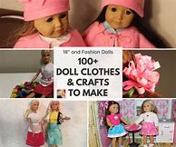Image result for 18 Inch Doll Crafts