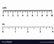 Image result for Template of Inch and Centimeter Ruler