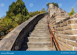 Image result for Great Wall of China Steep Stairs