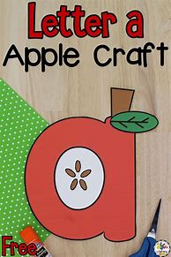 Image result for Letter a Apple Craft