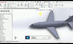 Image result for SolidWorks Airplane