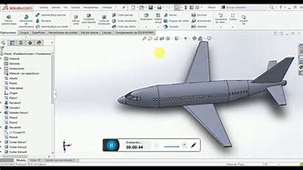 Image result for SolidWorks Airplane