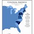 Image result for 13 British Colonies Map