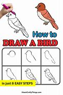 Image result for Simple Bird Drawing