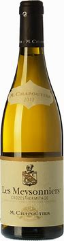 Image result for M Chapoutier Crozes Hermitage Blanc Meysonniers
