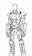 Image result for Cyberpunk Robot in a Dark City