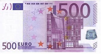 Image result for 500 EUR
