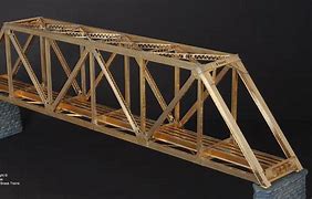 Image result for Toothpick Truss Bridge Designs