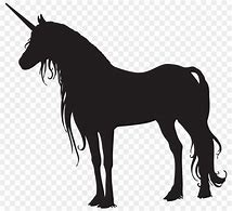 Image result for Fancy Unicorn Silhouette