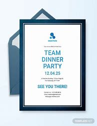 Image result for Team Dinner Invitation