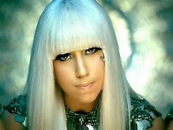 Image result for Lady Gaga Hairstyles Poker Face