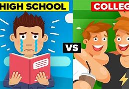 Image result for Similarities Between High School and College