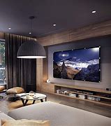 Image result for Living Room with Projector Screen