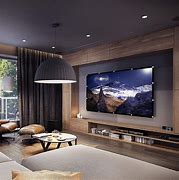 Image result for Living Room with TV and Sofa for Small House