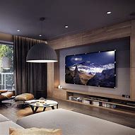 Image result for 85 Inch TV On Wall