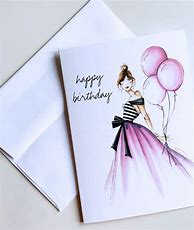 Image result for Fashion Birthday Cards