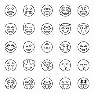 Image result for 100 Emoji Tattoo Outline