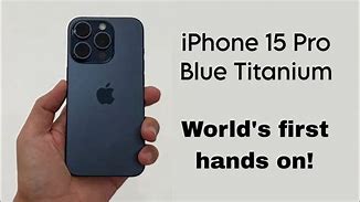 Image result for Titanium Blue Ihone 15 Prro
