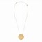 Image result for Gold Round Necklace