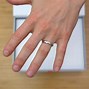 Image result for 6Mm vs 8Mm Ring On Finger