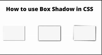 Image result for Box-Shadow CSS