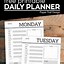 Image result for Printable Personal Planner Pages