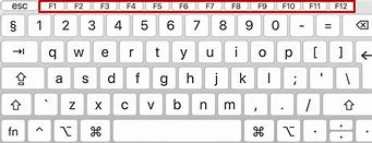 Image result for Function Keys On Keyboard