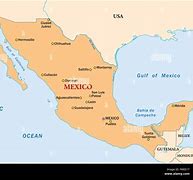 Image result for Mexico Map. Simple